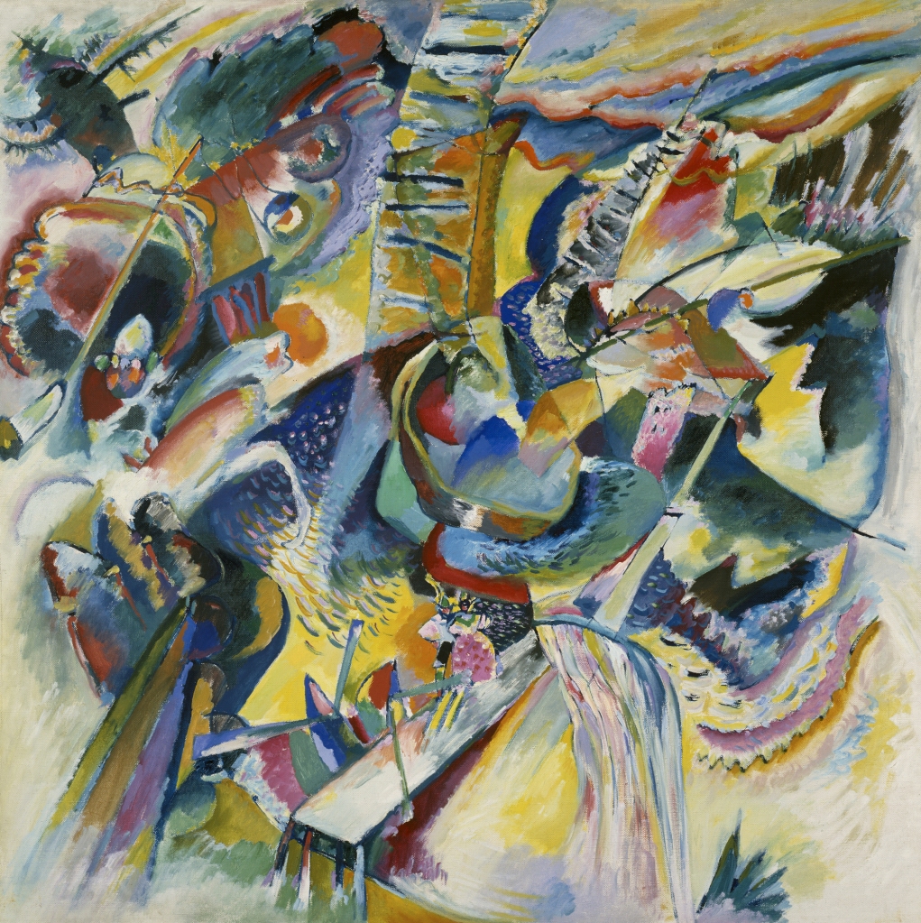 Wassily Kandinsky, Improvisation Klamm (Gorge), 1914