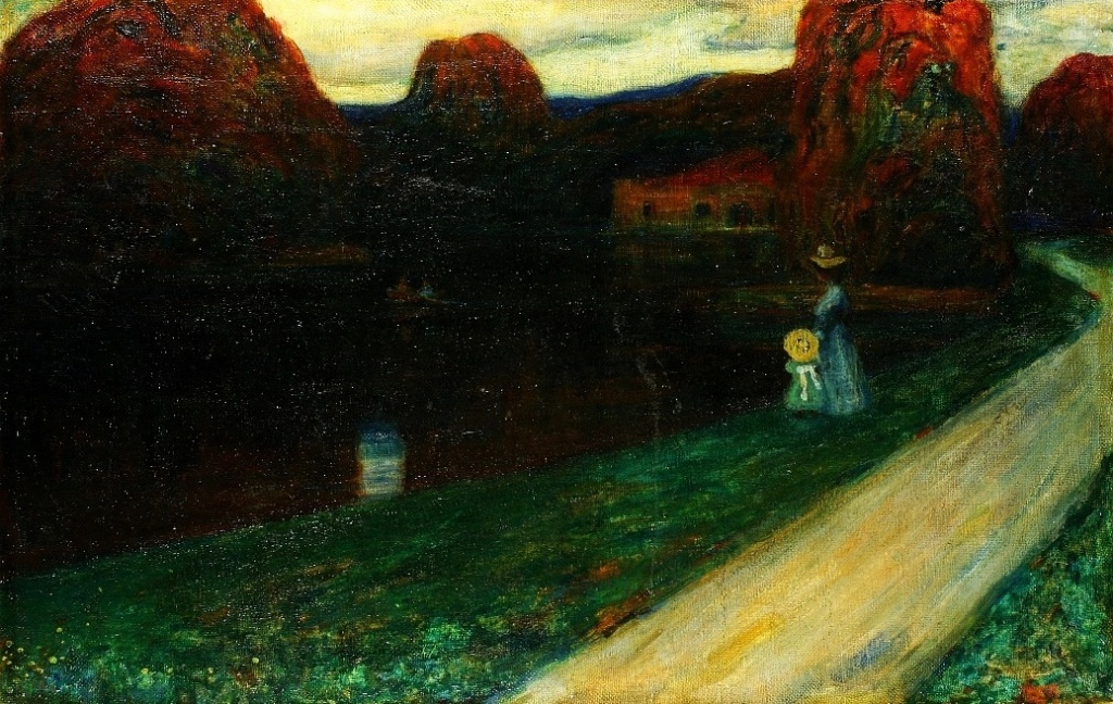 Wassily Kandinsky, The evening, 1903
