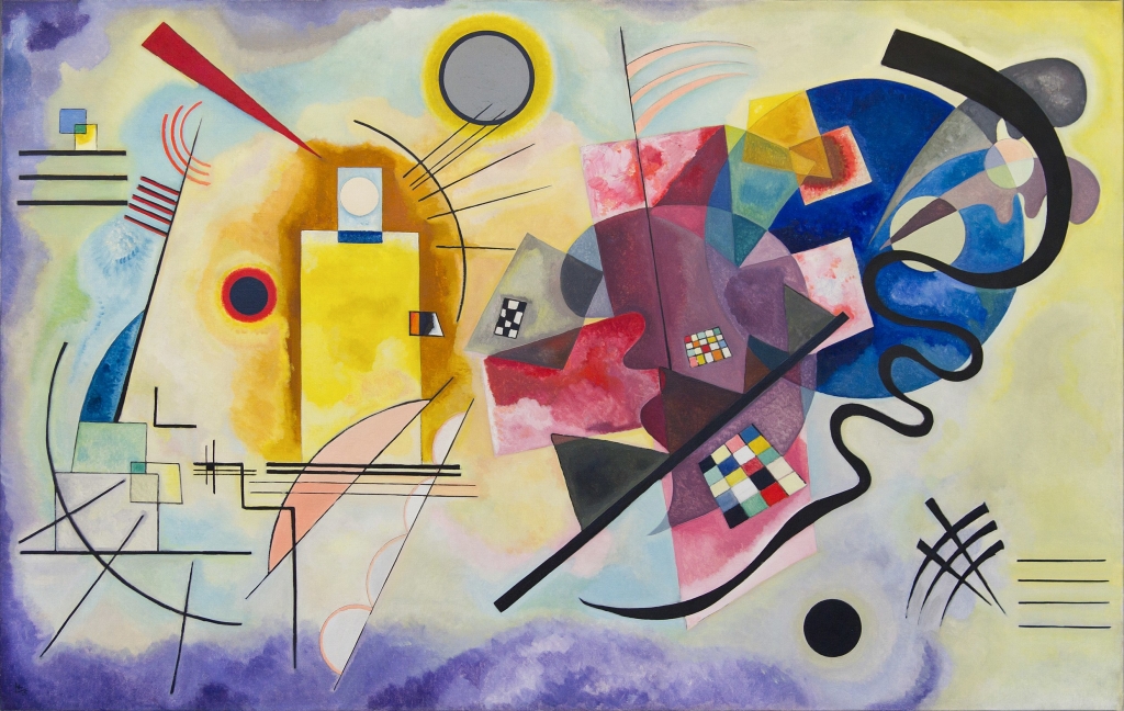 Wassily Kandinsky, Yellow-Red-Blue, 1925